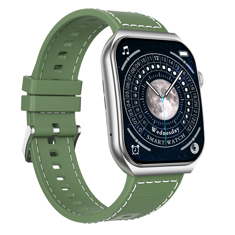 SWISS MILITARY ALPS 3 GREEN WATCH WITH SILICON STRAP SM-WAT-ALPS3-SLF-GRNSST thumbnail 11