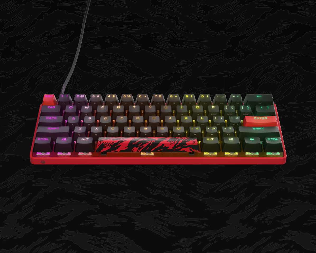 SteelSeries Apex 9 Mini FaZe Clan Edition Mechanical Gaming Keyboard - 64853 thumbnail 6