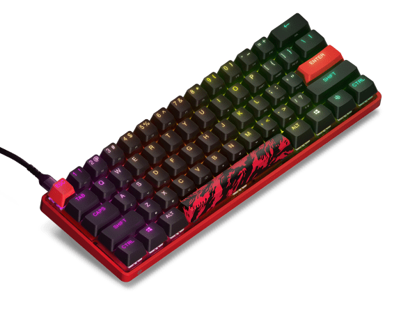 SteelSeries Apex 9 Mini FaZe Clan Edition Mechanical Gaming Keyboard - 64853 thumbnail 7