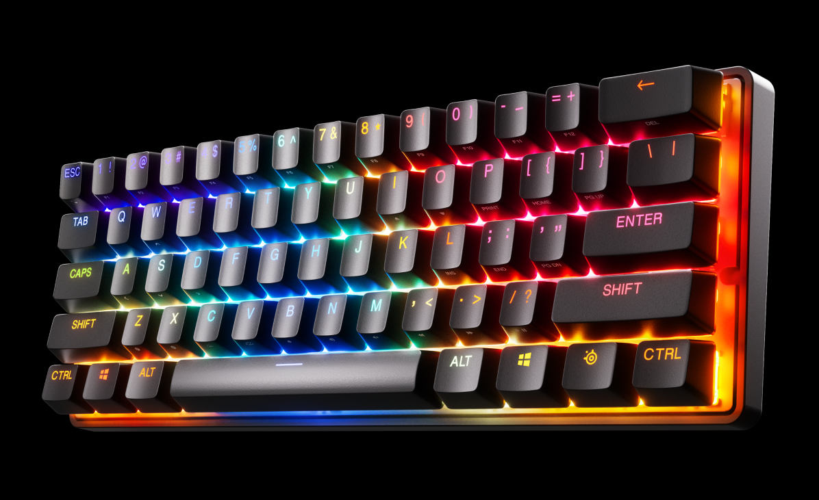 SteelSeries Apex Pro Mini Wireless Gaming Keyboard - Compact and Customizable 64842 thumbnail 5