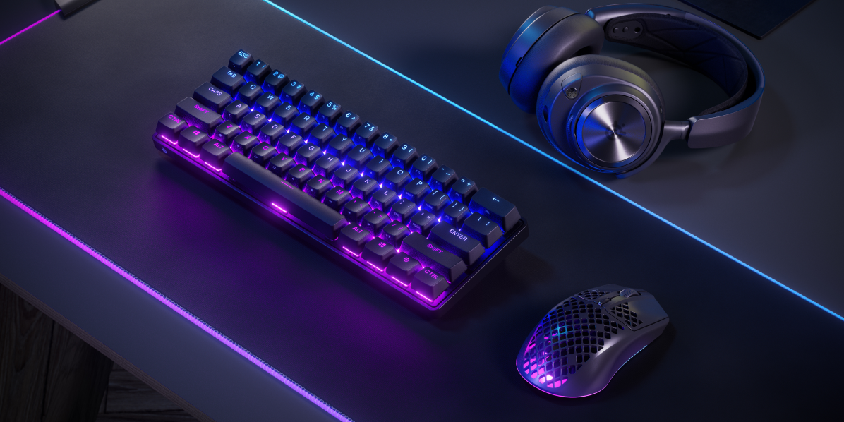 SteelSeries Apex Pro Mini Wireless Gaming Keyboard - Compact and Customizable 64842 thumbnail 7