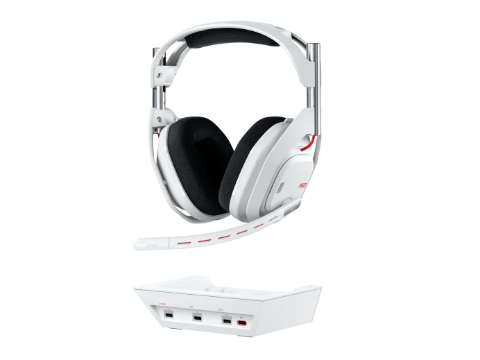 ASTRO A50 LIGHTSPEED WIRELESS GAMING HEADSET BASE STATION WHITE 939-002230 thumbnail 8