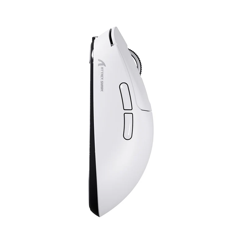 ATTACK SHARK LIGHTWEIGHT WIRED + 2.4G + BT5.4 GAMING MOUSE WHITE X3 thumbnail 6