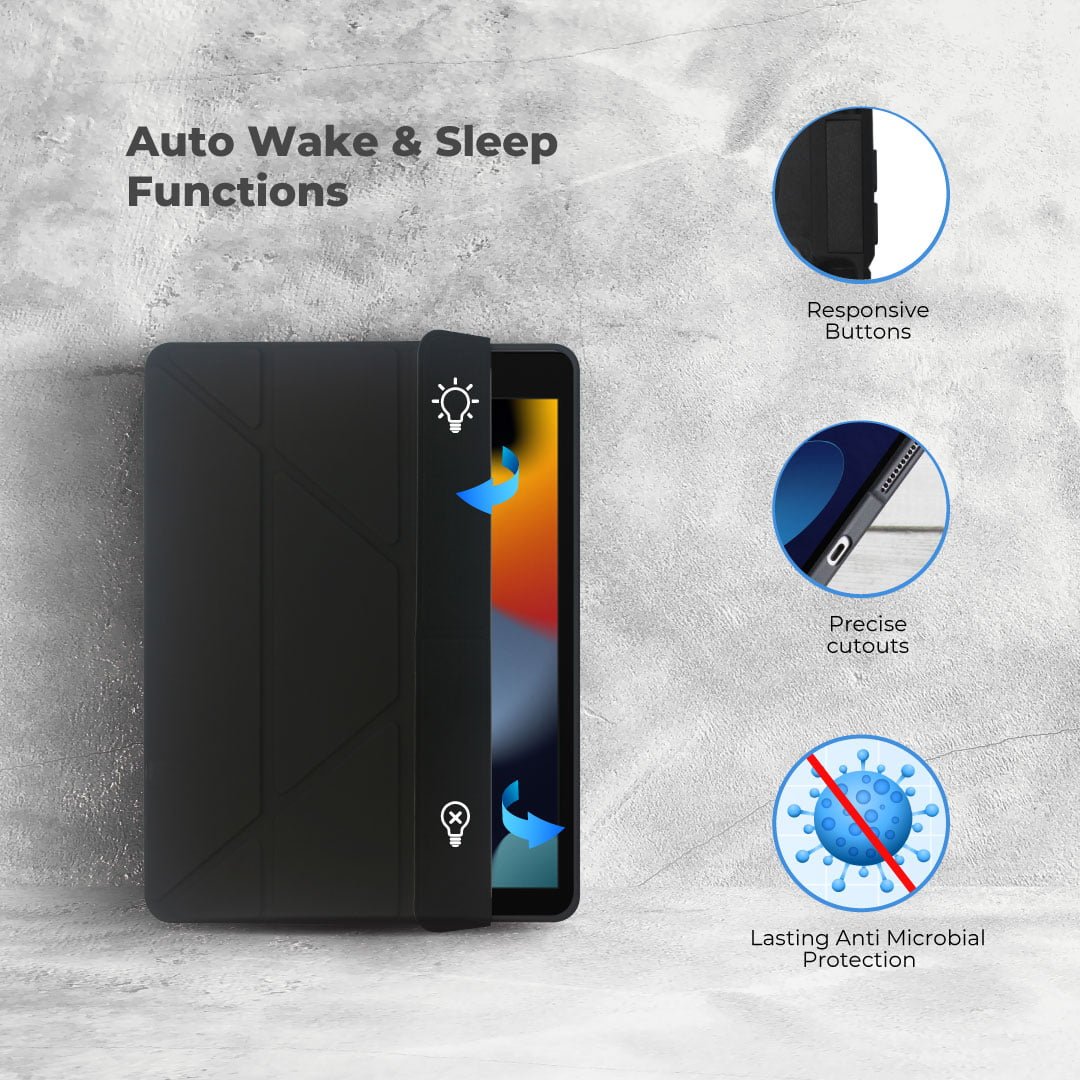 BLUPEBBLE IPAD 10.2 INCH 7/8/9TH GENERATION HYBRID FOLIO CASE thumbnail 10