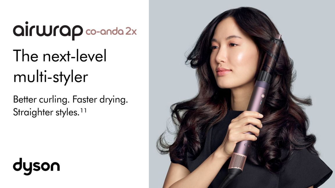 DYSON AIRWRAP COANDA2X MULTI-STYLER AND DRYER STRAIGHT+WAVY JASPER PLUM HS09 thumbnail 10