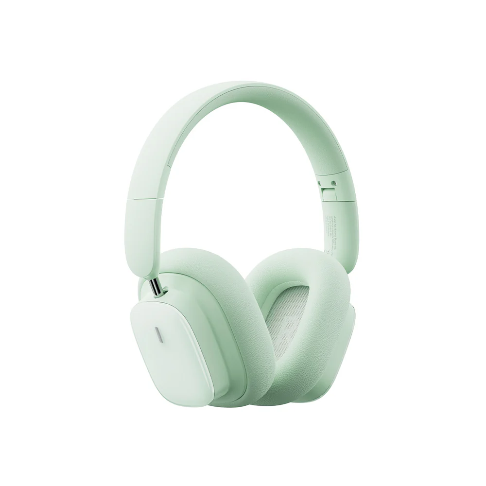 BASEUS BOWIE H1I NOISE CANCELLATION WIRELESS HEADPHONE NATURAL GREEN thumbnail 8