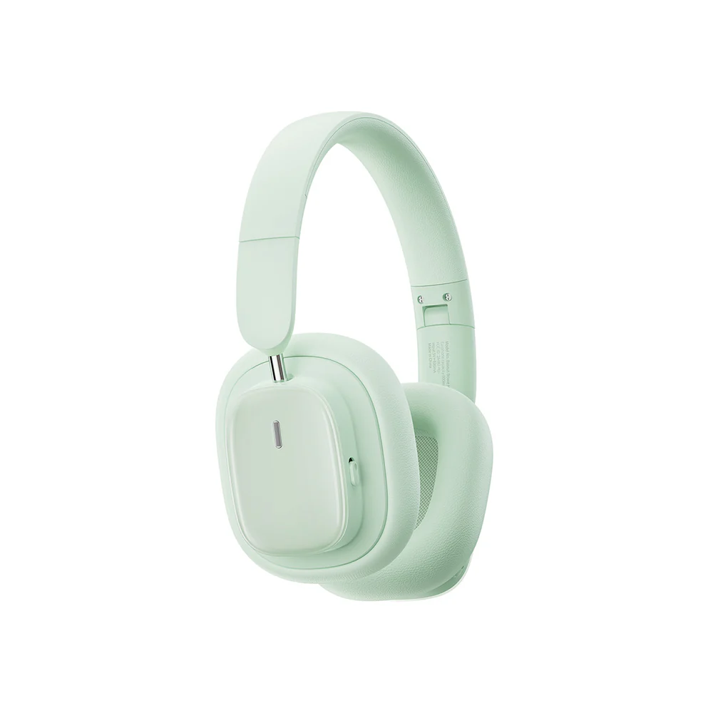 BASEUS BOWIE H1I NOISE CANCELLATION WIRELESS HEADPHONE NATURAL GREEN thumbnail 9