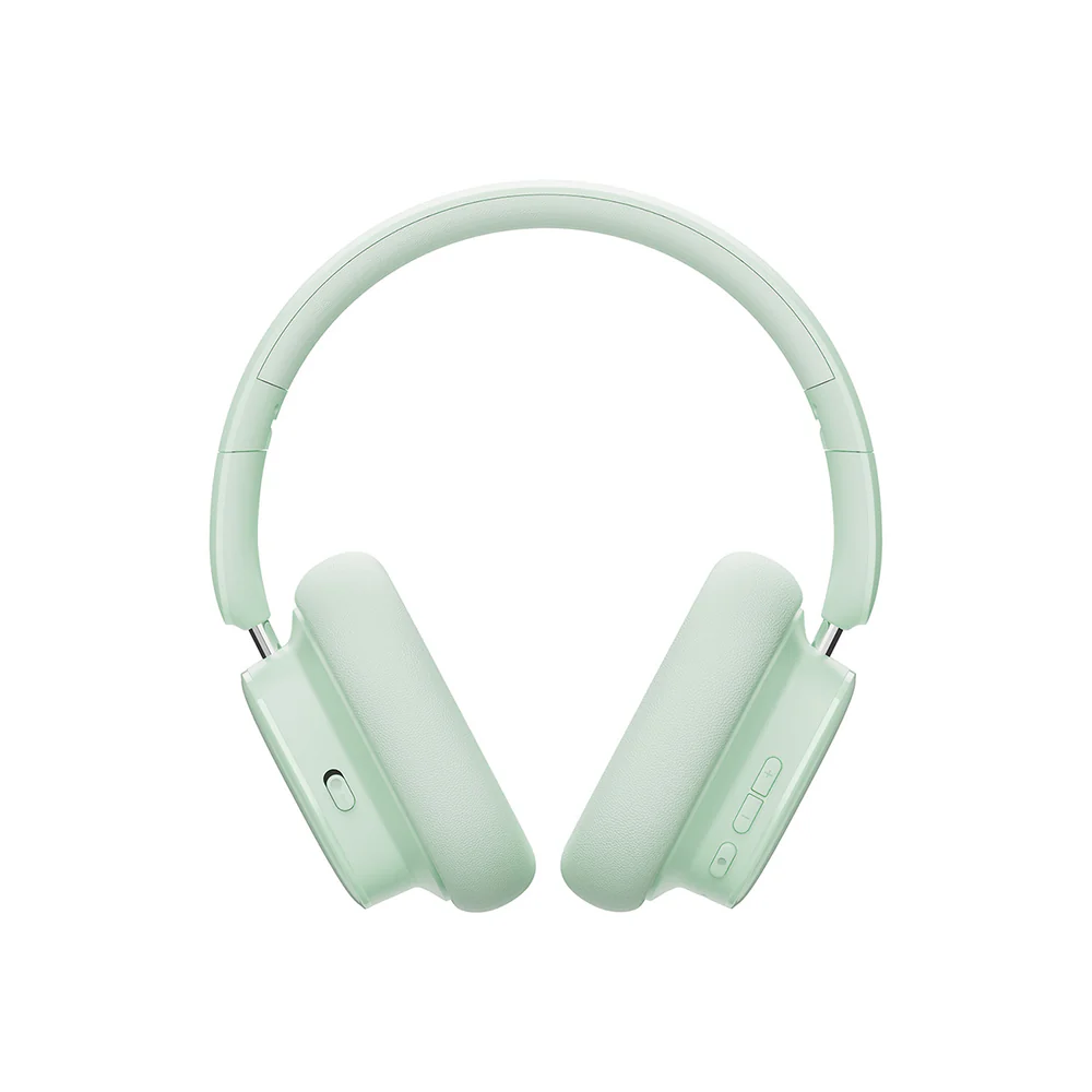 BASEUS BOWIE H1I NOISE CANCELLATION WIRELESS HEADPHONE NATURAL GREEN thumbnail 10