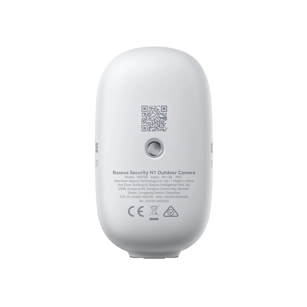 BASEUS SECURITY N1 PLUS SERIES OUTDOOR CAMERA MOON WHITE S0TZ002130 thumbnail 16