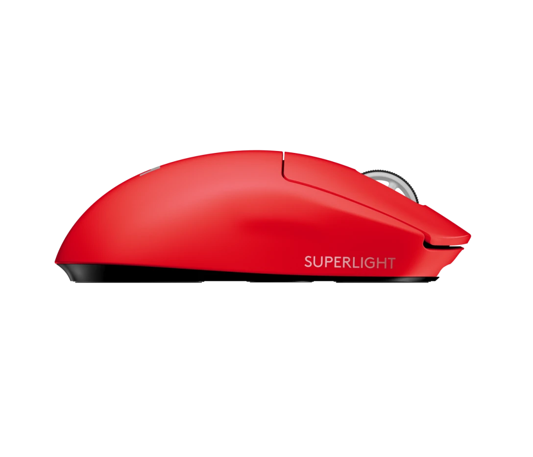 LOGITECH PRO X SUPERLIGHT WIRELESS GAMING MOUSE RED 910-006785 thumbnail 10