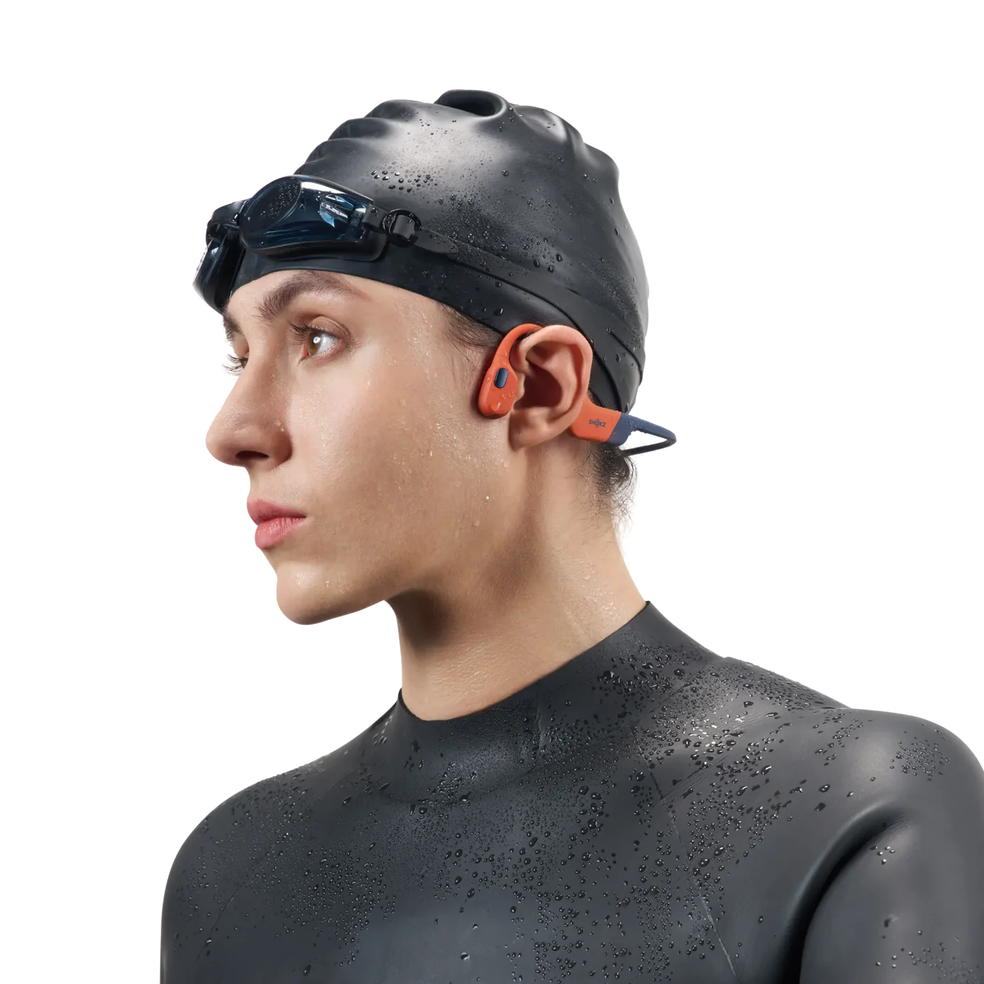 AfterShokz OpenSwim Pro (S710) Bone Conduction Sport Headphones - Waterproof, Comfortable Fit, High-Quality Sound thumbnail 16