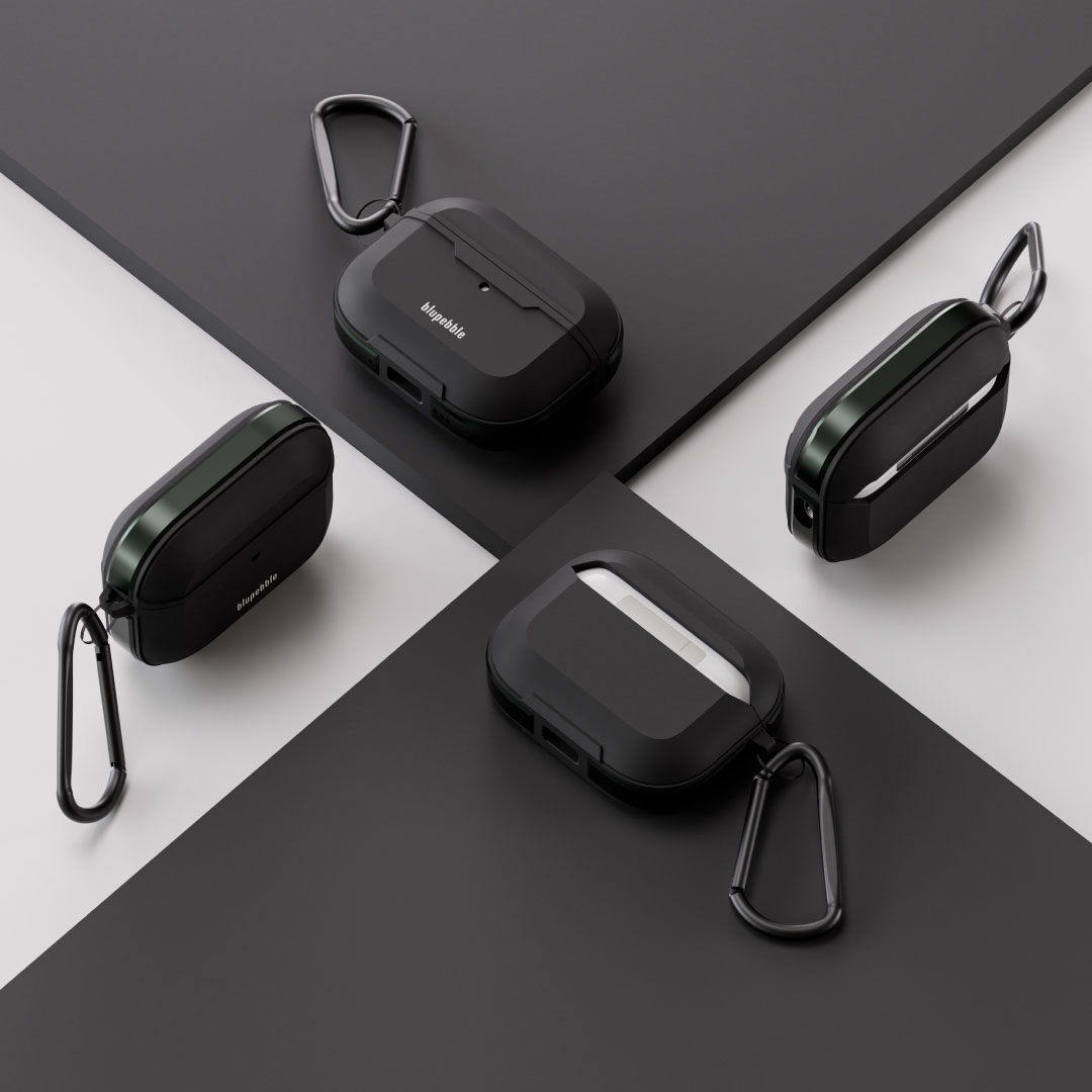 BLUPEBBLE ARMORPOD AIRPODS PRO 3 CASE BLACK BP-APP3AMRPD-BK thumbnail 4