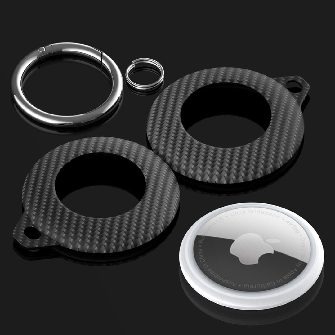 BLUPEBBLE GRAPHITE AIRTAG CASE AIRTAG BLACK BP-ATGRAPHITE-BK thumbnail 5