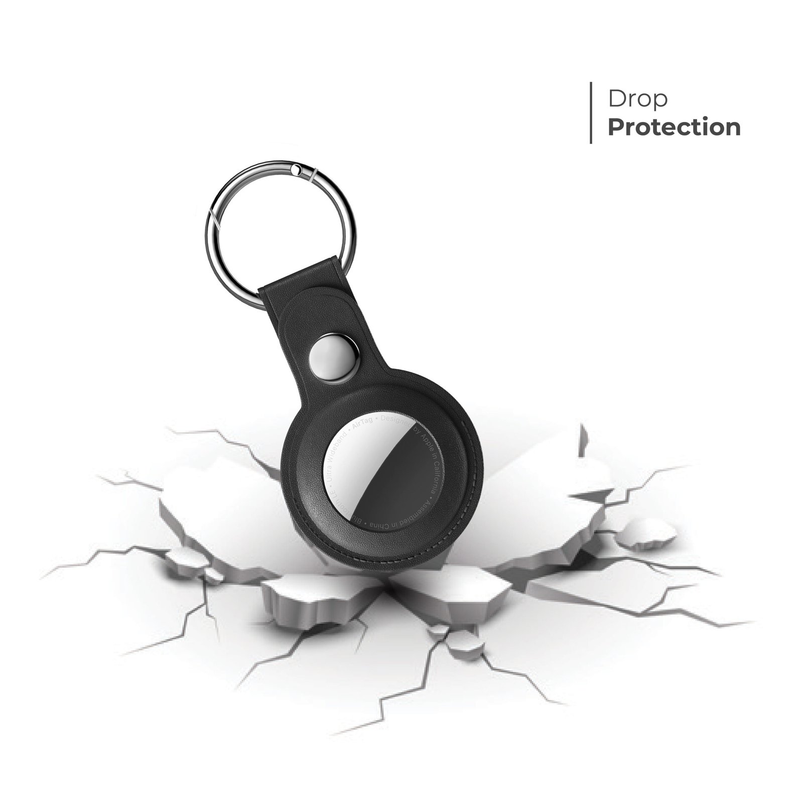 BLUPEBBLE CLASSIC LEATHER KEY RING thumbnail 21