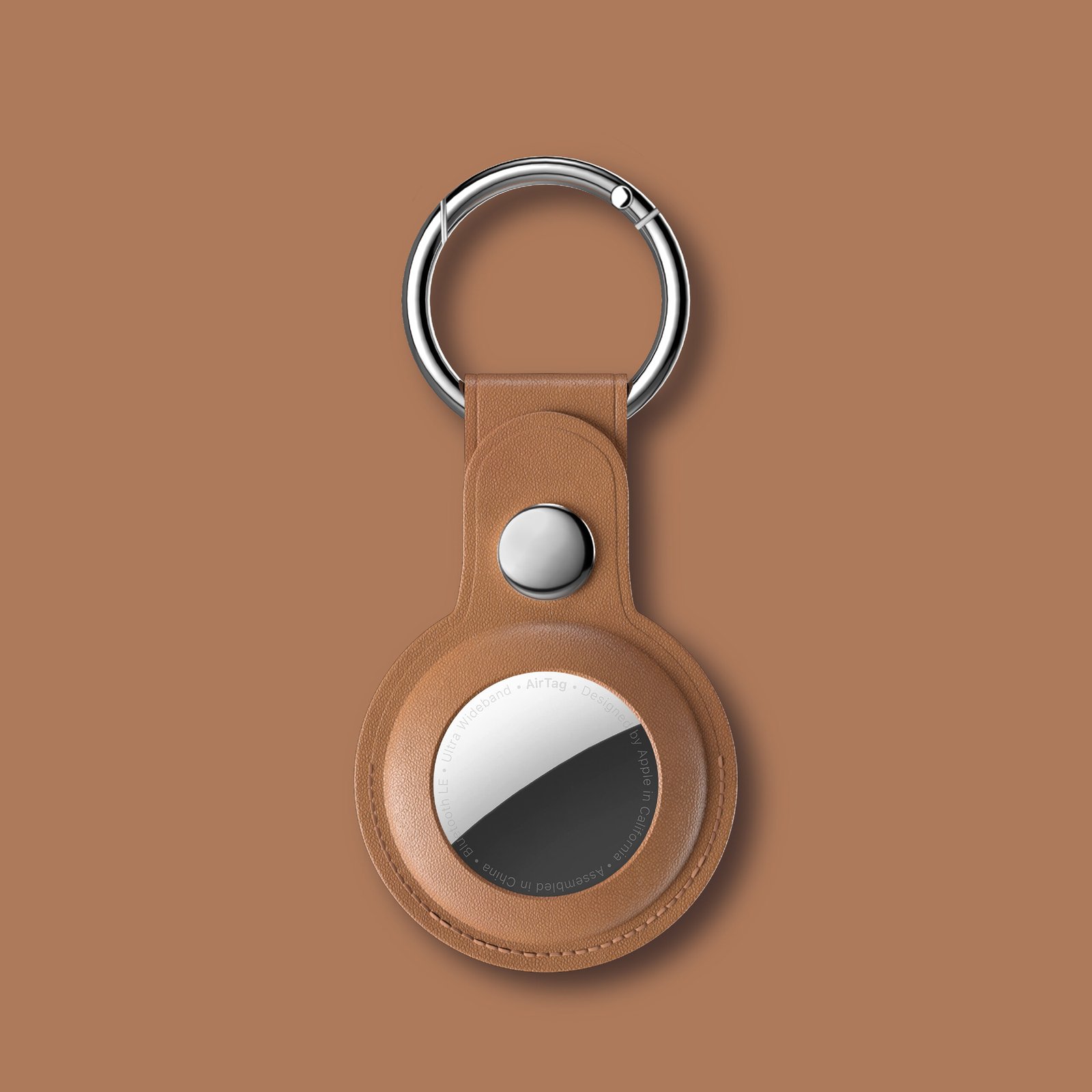 BLUPEBBLE CLASSIC LEATHER KEY RING thumbnail 13