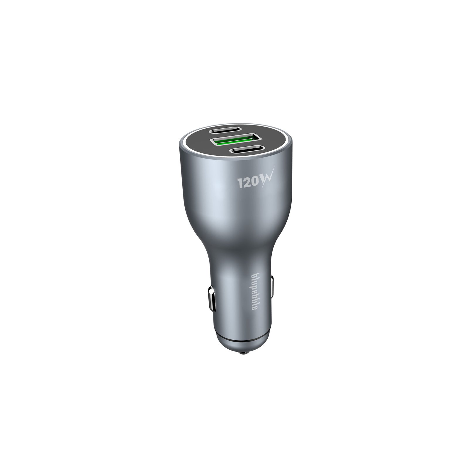 BLUPEBBLE NAVI POWER 120W WITH 2XUSB-C PD UPTO 100 WATT AND 1XUSB-A QC FAST CHARGING CAR CHARGER BP-CC0120-SG thumbnail 11
