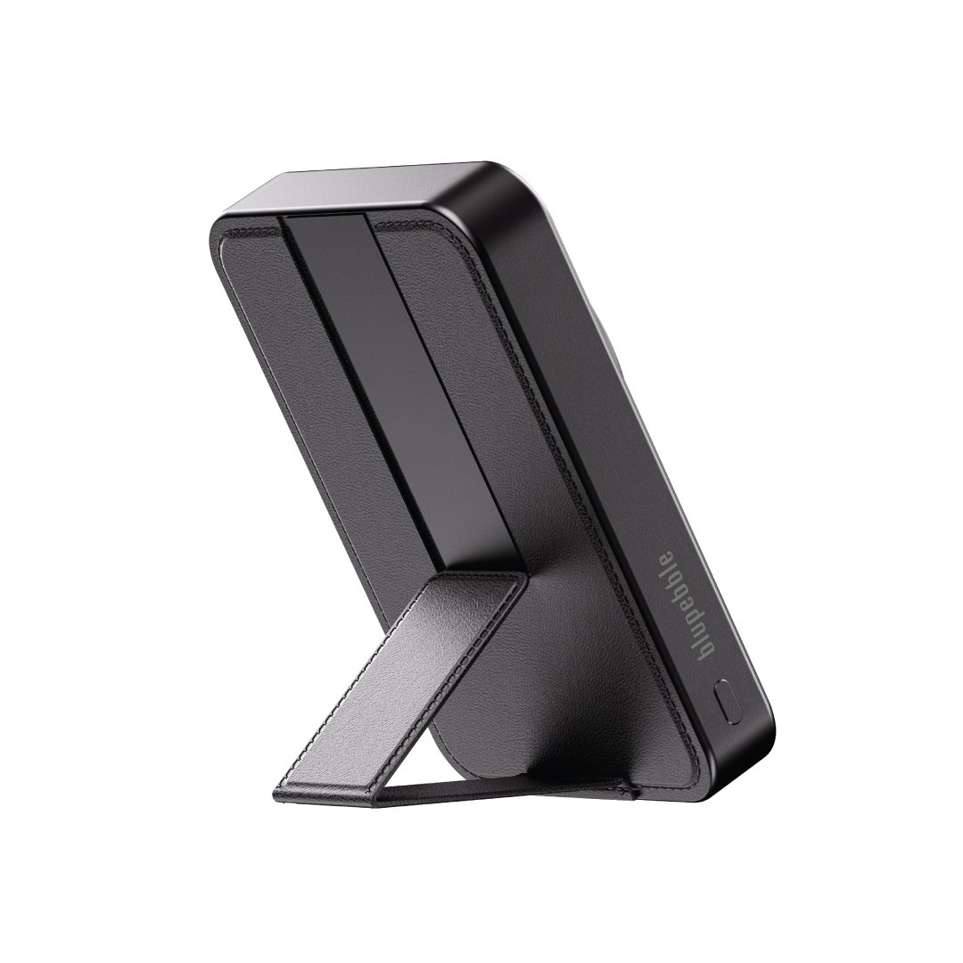 Blupebble 15W Qi2 Core Pod Grip MagSafe Power Bank Black BP-CPGRIP-BK thumbnail 10