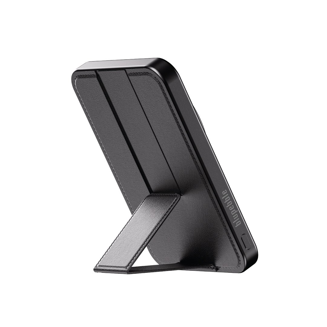Blupebble 15W Qi2 Core Pod Grip MagSafe Power Bank Black BP-CPGRIP-BK thumbnail 8