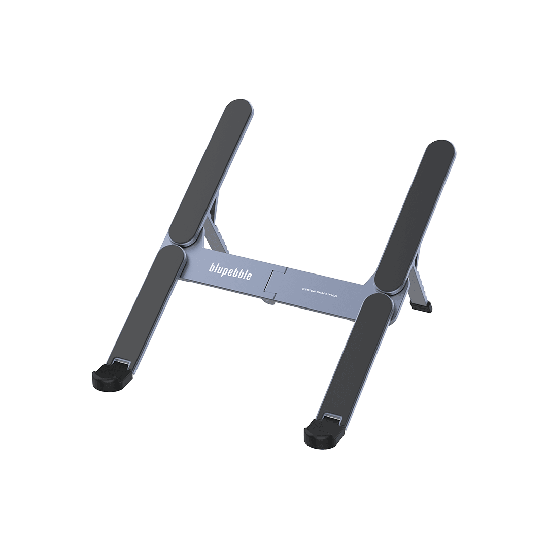 BLUPEBBLE FLEXISTAND X MULTIFUNCTIONAL COMPACT STAND GRAY BP-FLEXISTANDX-GY