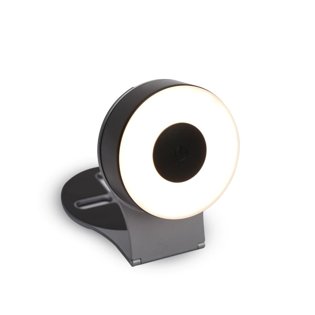 BLUPEBBLE LUMI MAG MAGNETIC ALUMINIUM ALLOY STAND WITH LED LIGHT GREY BP-LUMIMAG-GY thumbnail 20