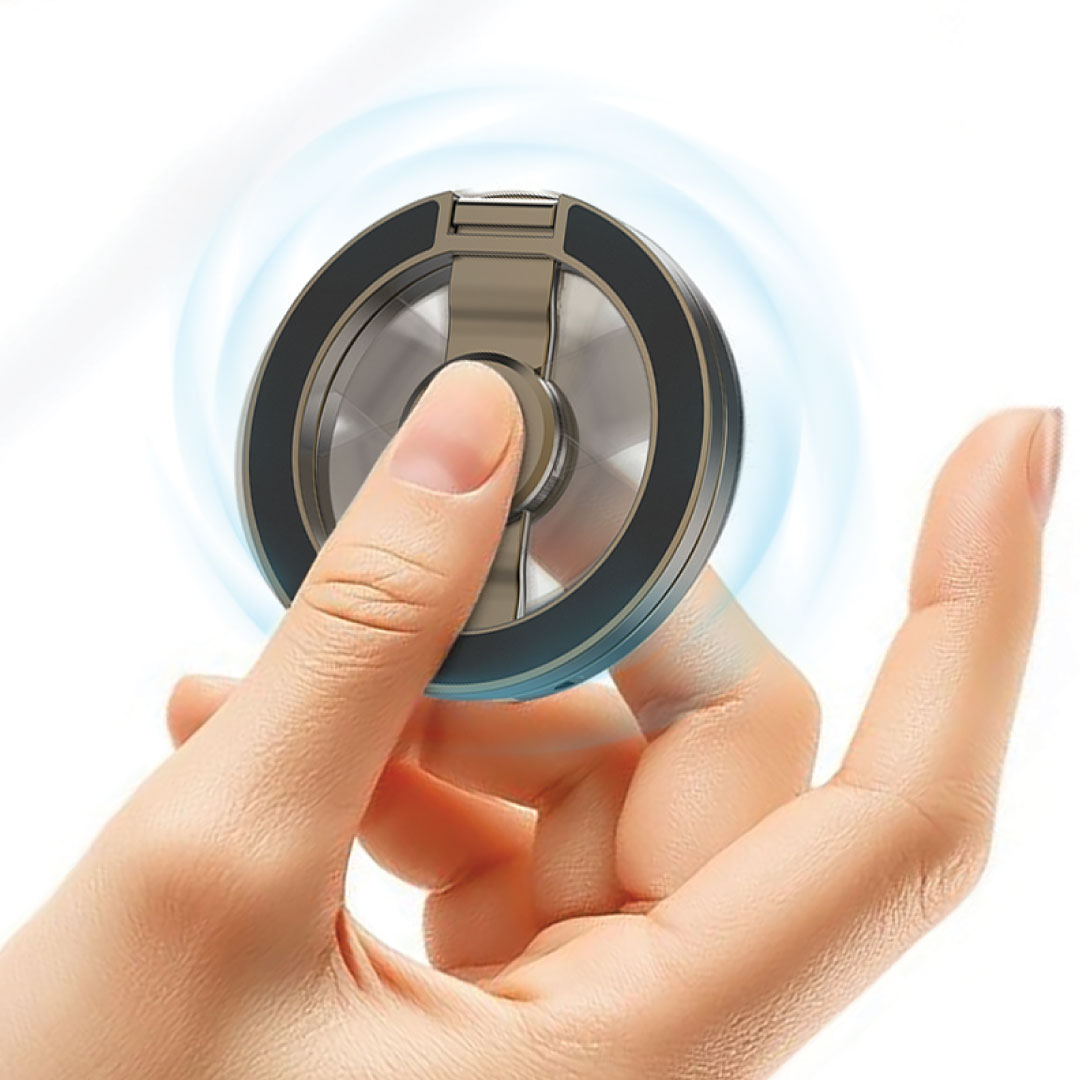 BLUPEBBLE MAGCLICK MAGSAFE COMPATIBLE RING HOLDER GUN METAL BP-MAGCLICK-GM thumbnail 7