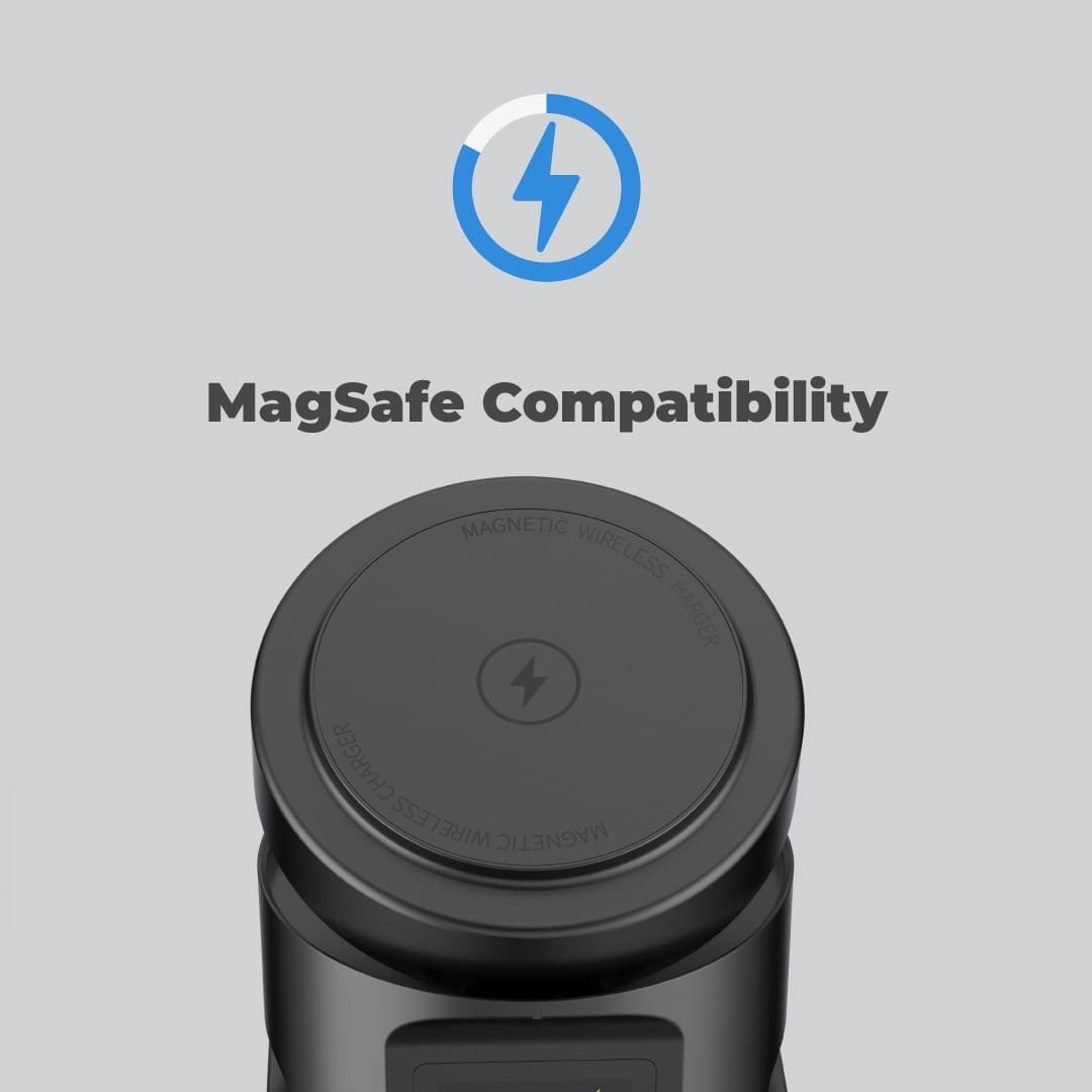 BLUPEBBLE MAGPOD HUB USB-C POWER DELIVERY AND USB-A QC3.0 65W BLACK BP-MAGPODHUB-BK thumbnail 13