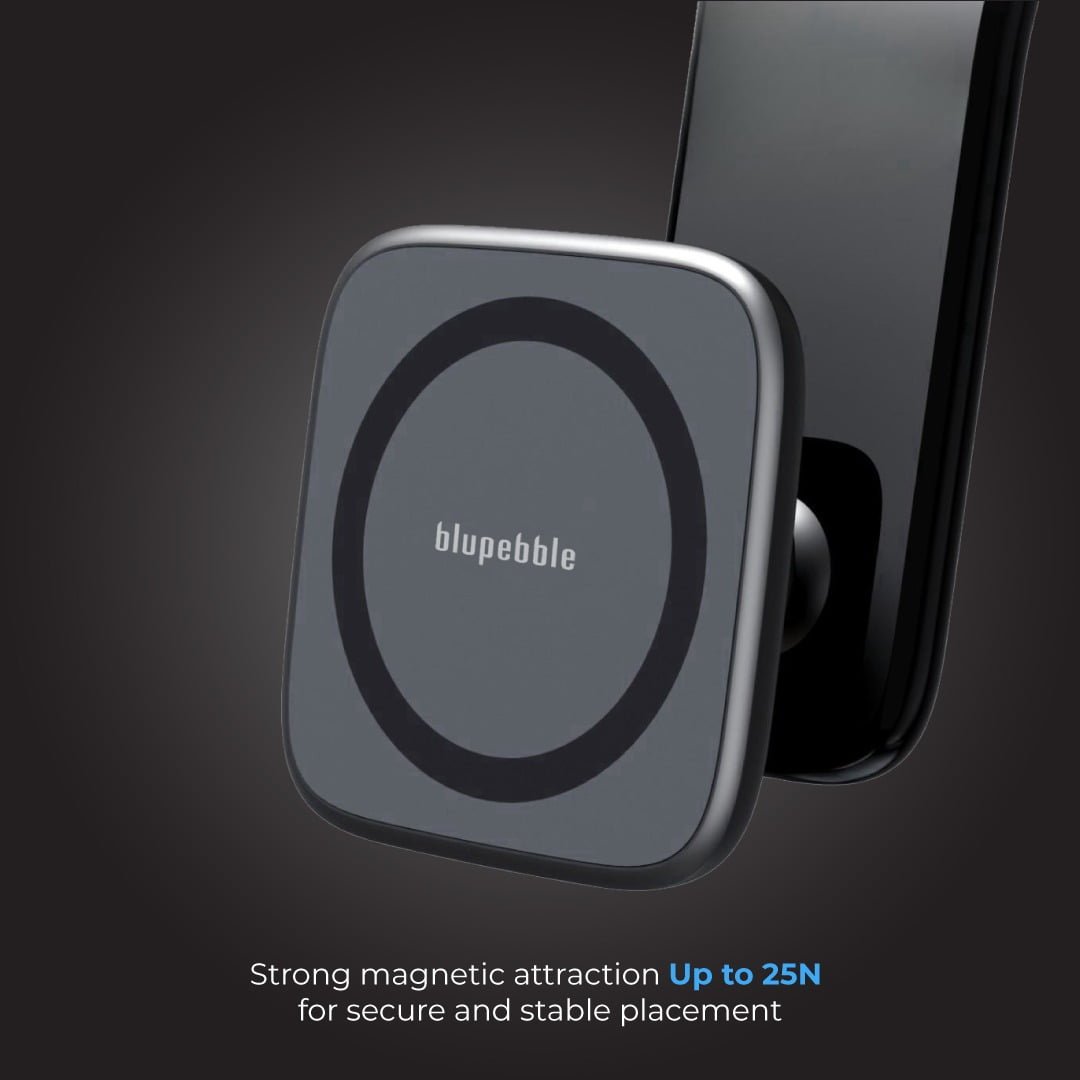 BLUPEBBLE NAVI MAGNETIC MOUNT WITH MAGSAFE PHONE HOLDER BLACK BP-NAVIMAGMOUNT-BK thumbnail 14