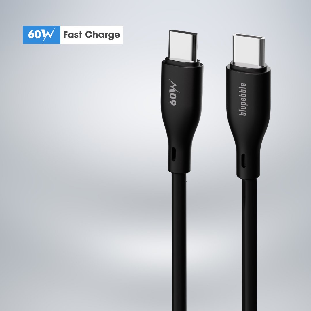Bluepebble PowerFlow PD60W USB-C to USB-C Cable - Fast and Durable BP-PFUSBC-60W thumbnail 9