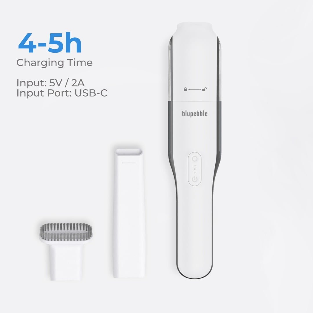 BLUPEBBLE CORDLESS HANDHELD PORTABLE VACUUM V12H WHITE BP-PVACV12H-GWH thumbnail 14