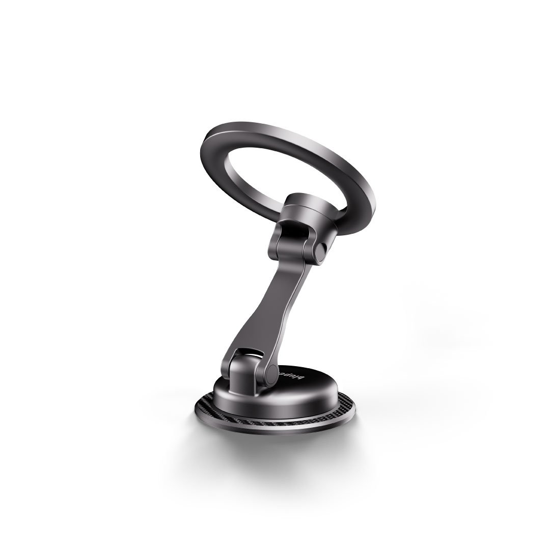 Blupebble Road Mag Magnetic Versatile Mount with MagSafe | 360° Rotation Phone Holder - Black BP-ROADMAG-BK thumbnail 10