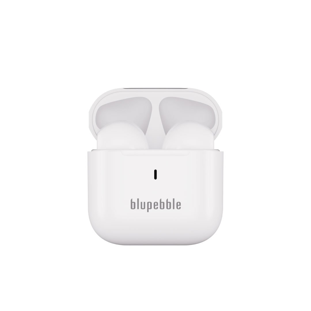 Blupebble TuneFlow True Wireless Earbuds – Crystal Clear Sound, Sleek White Design BP-TWSTUNEFLOW-WH thumbnail 8
