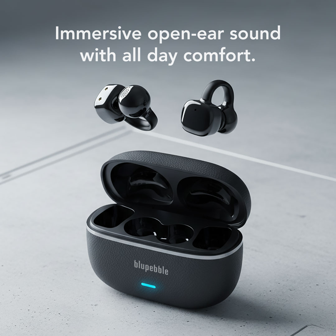 BLUPEBBLE TUNEFLOW LITE TRUE WIRELESS EARBUDS BLACK BP-TWSTFLITE-BK thumbnail 7