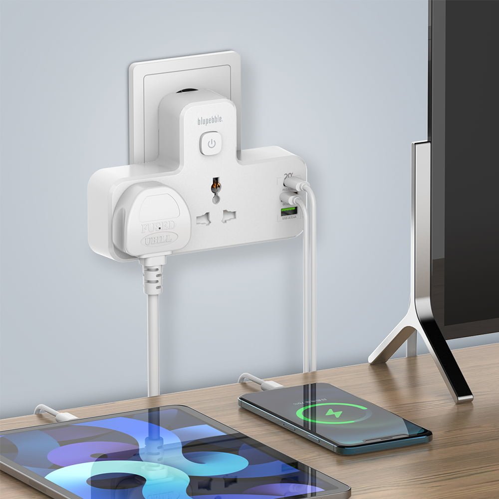 BLUPEBBLE SURGE PROTECTION WALL ADAPTER BP-WA190J2P-WH thumbnail 10