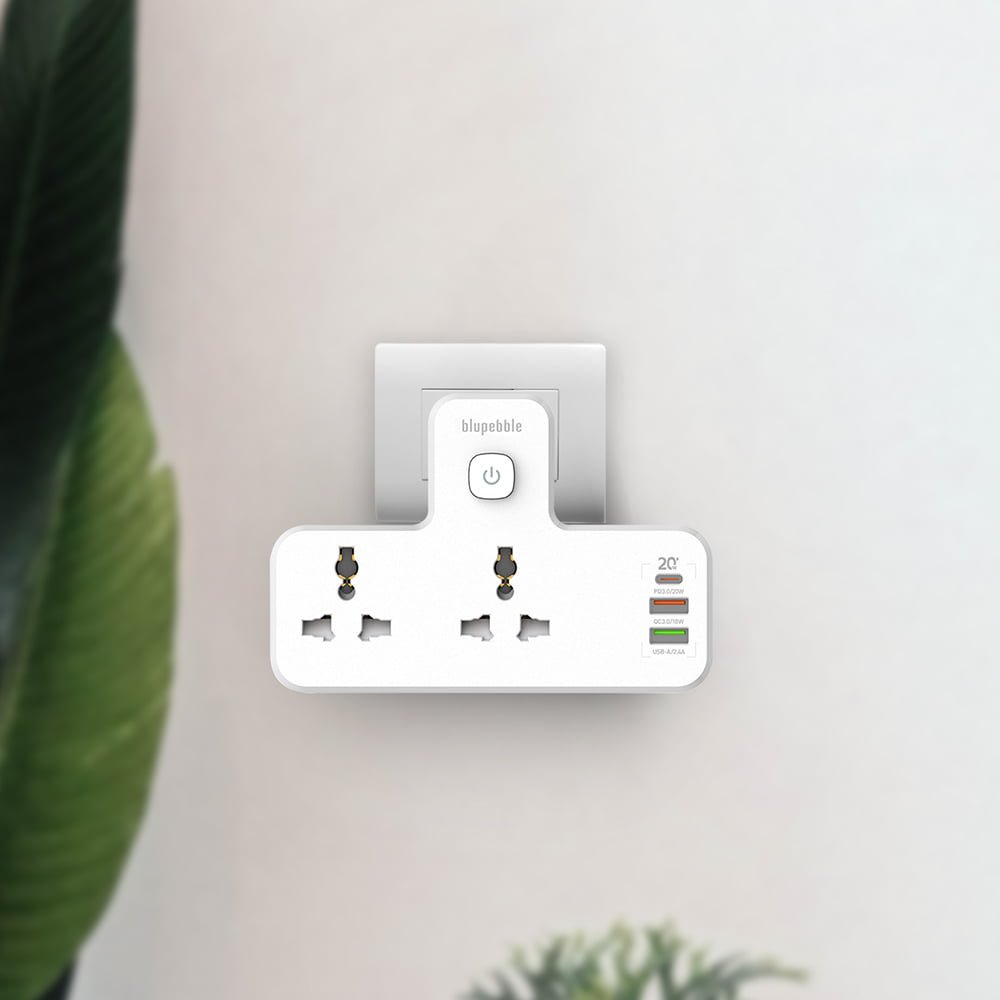 BLUPEBBLE SURGE PROTECTION WALL ADAPTER BP-WA190J2P-WH thumbnail 4