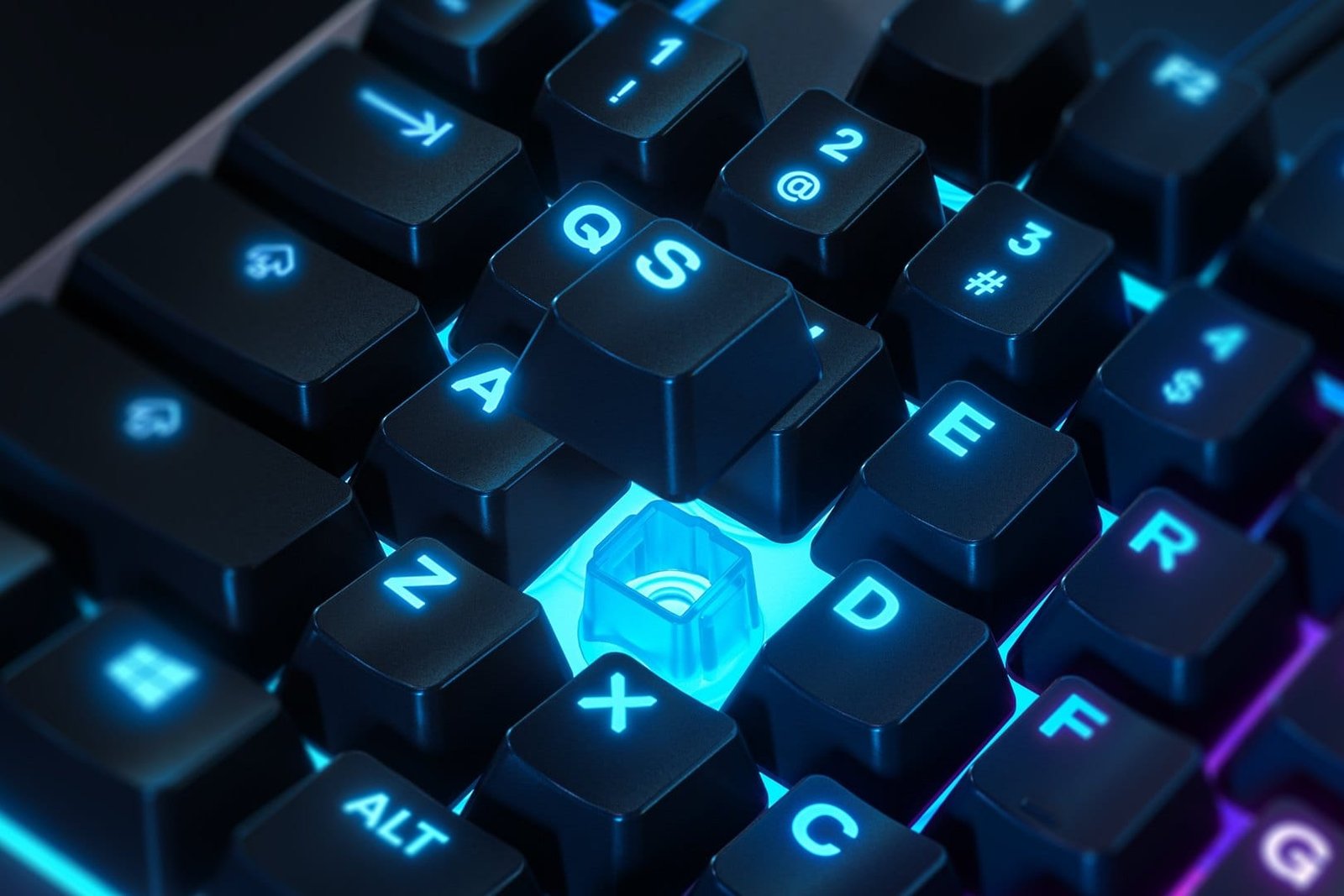 SteelSeries Apex 3 RGB Wired Gaming Keyboard (64795) - Splash Resistant, Whisper Quiet Gaming Switches, Customizable RGB Backlighting thumbnail 9