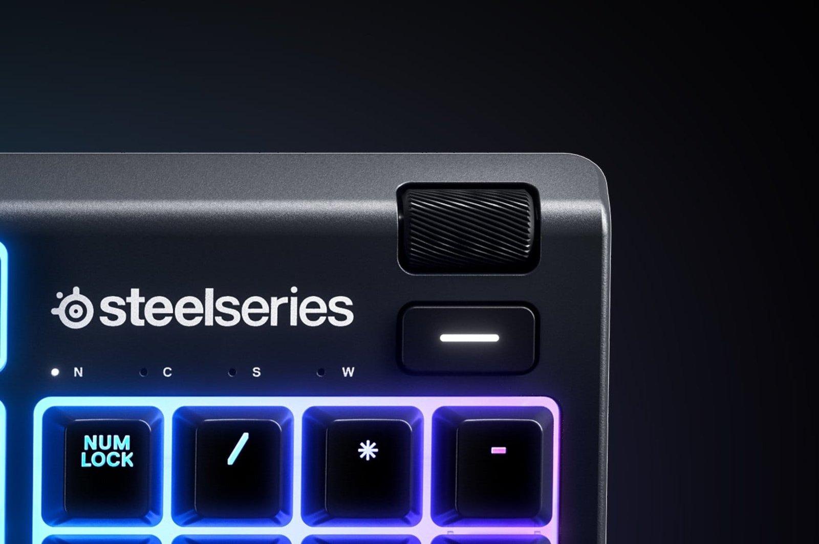 SteelSeries Apex 3 RGB Wired Gaming Keyboard (64795) - Splash Resistant, Whisper Quiet Gaming Switches, Customizable RGB Backlighting thumbnail 8
