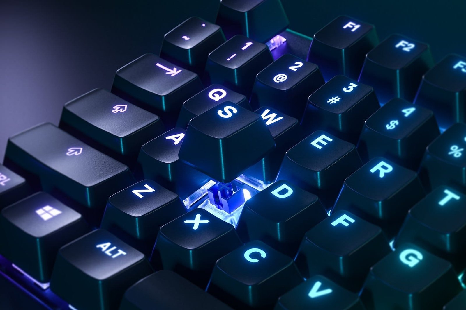 SteelSeries Apex 5 Gaming Keyboard (64532) - Hybrid Mechanical Switches, Customizable RGB Lighting, Durable Design thumbnail 6