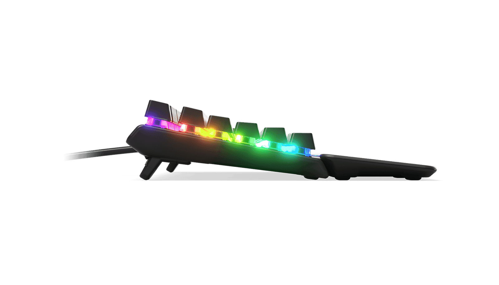 SteelSeries Apex 5 Gaming Keyboard (64532) - Hybrid Mechanical Switches, Customizable RGB Lighting, Durable Design thumbnail 8