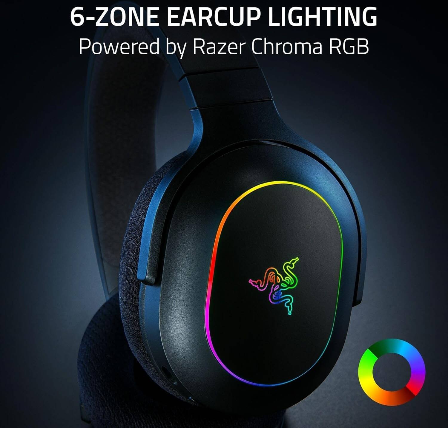 Razer Barracuda X Chroma Wireless Gaming Headset (Black, RZ04-05220100-R3M1) - 7.1 Surround Sound and RGB Lighting thumbnail 12