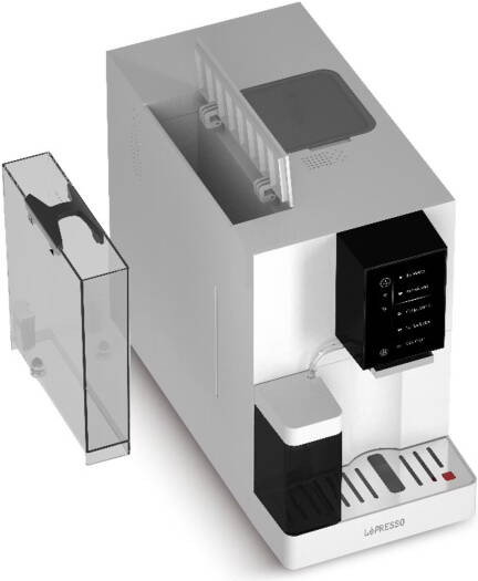 LEPRESSO BREVISSIMO AUTOMATIC COFFEE MACHINE WHITE LPCFFBAC0046WH thumbnail 6