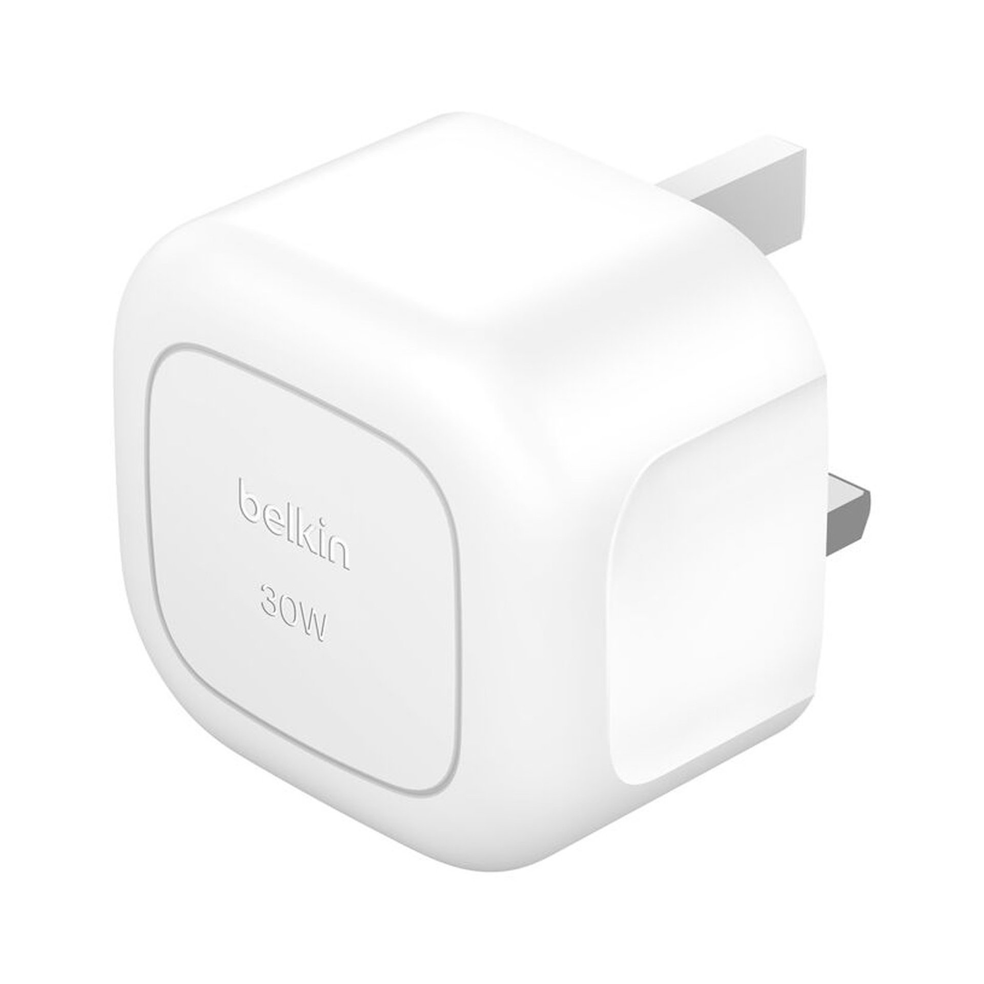 BELKIN BOOST CHARGE COMPACT USB C WALL CHARGER 30W WHITE WCA008MYWH thumbnail 7