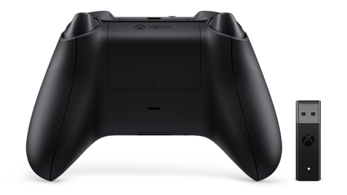Xbox Controller + Wireless Adapter for Windows Black thumbnail 7