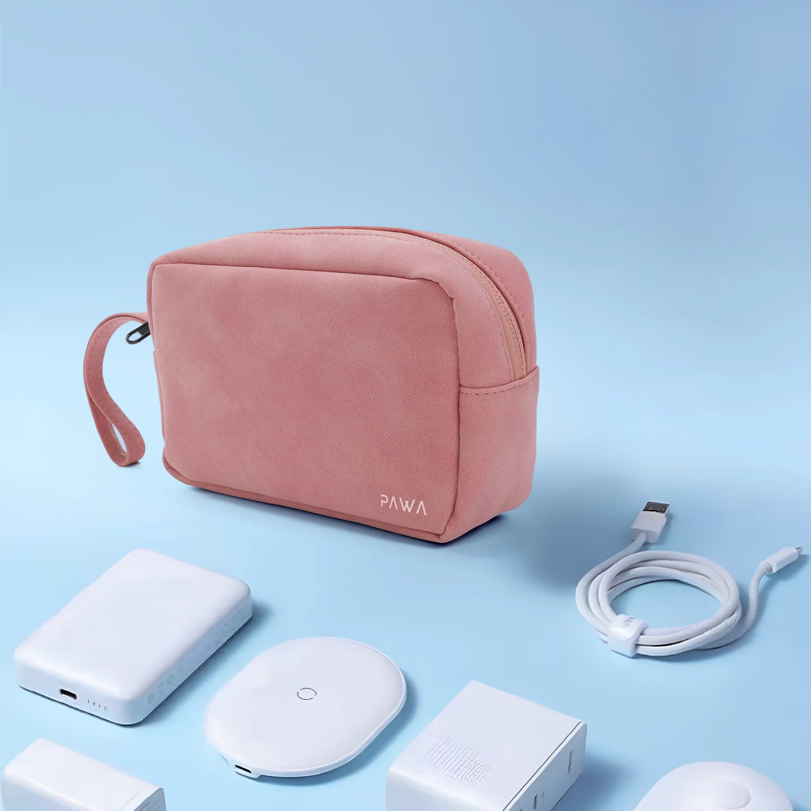 PAWA BELLO TRAVEL POUCH PINK PW-TPHBG069-PK thumbnail 6