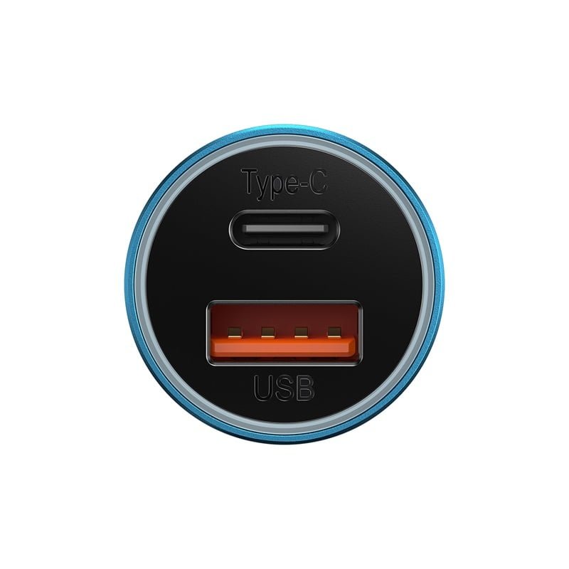 Baseus Golden Contactor Pro Dual Quick Car Charger - USB + Type-C 60W GC PRO CGJM0001 thumbnail 12