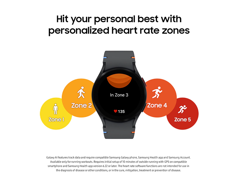 Samsung Galaxy Watch FE 40mm (SM-R861) - Stylish Design, Advanced Fitness Tracking thumbnail 15
