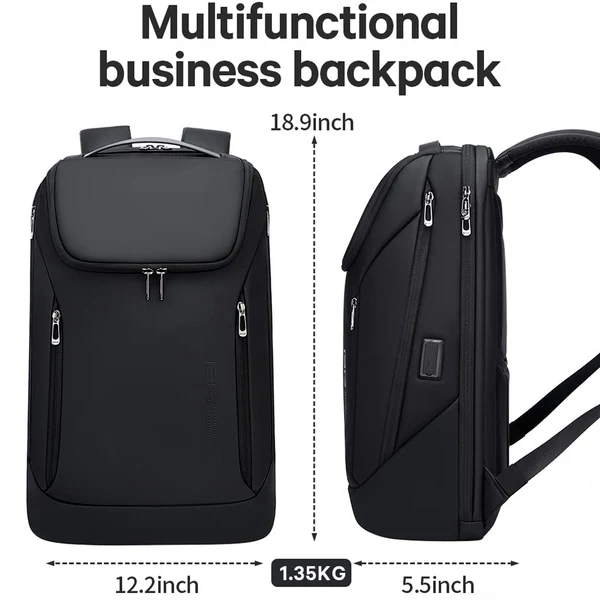 BANGE BACKPACK BLACK BG-2517-1 thumbnail 13