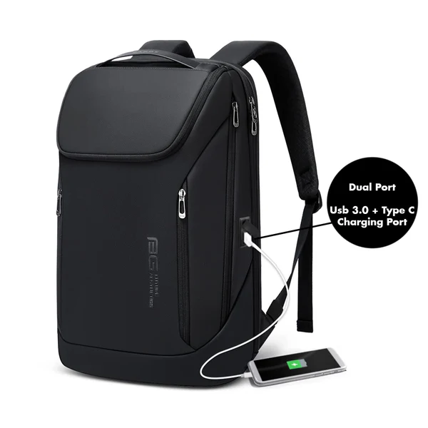 BANGE BACKPACK BLACK BG-2517-1 thumbnail 15