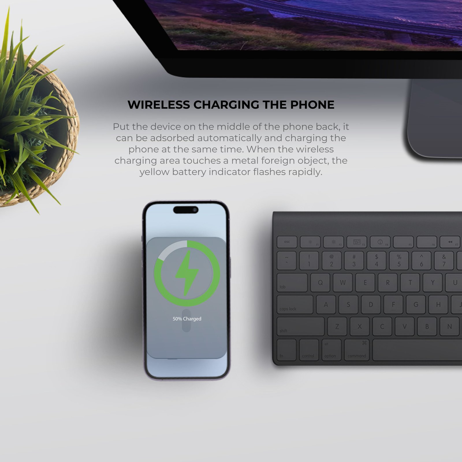 BLUPEBBLE 15W CORE POD MAX 10000MAH MAGSAFE POWER BANK GREY BP-CPMAX10000-SG thumbnail 16
