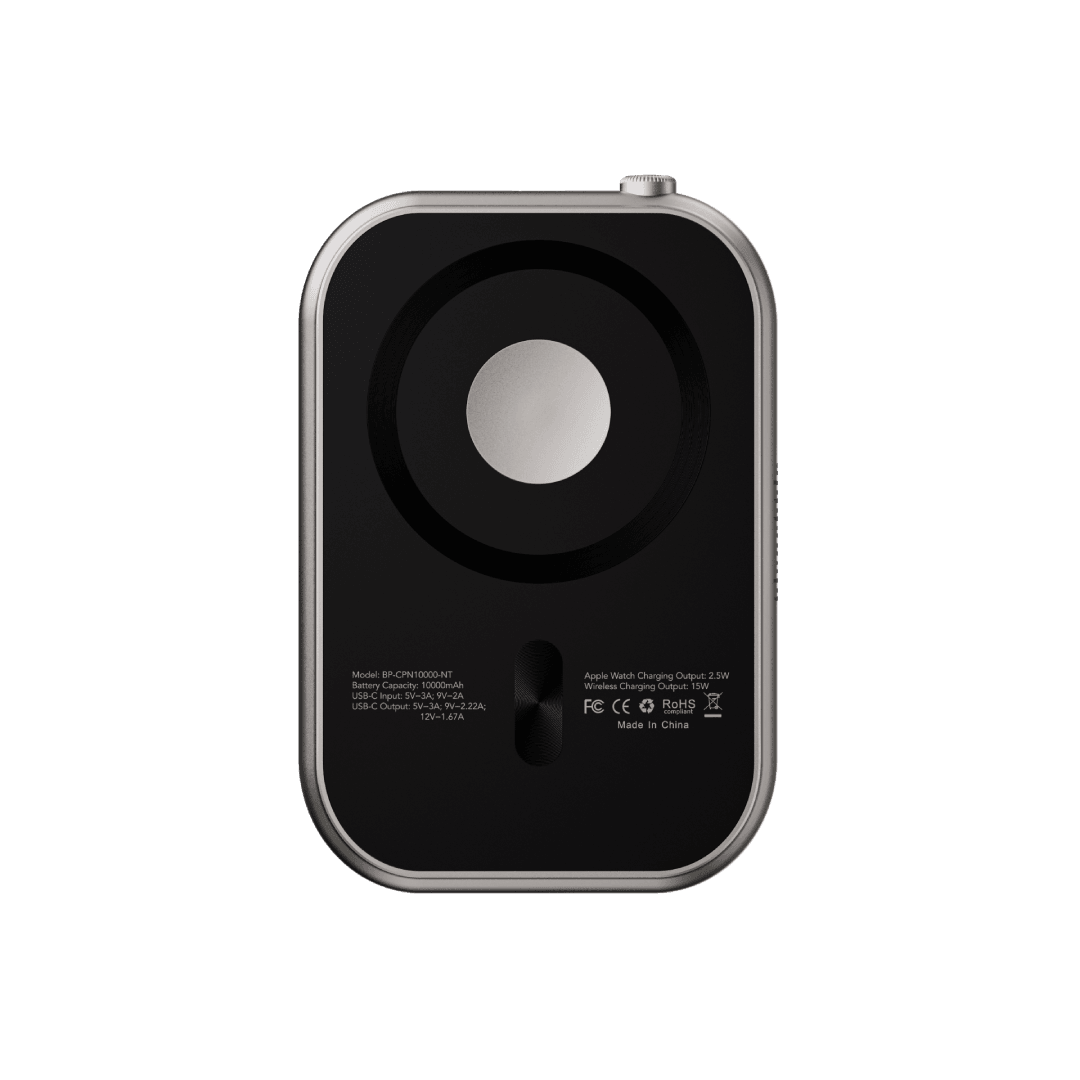BLUPEBBLE COREPOD FUSION 10000MAH POWERBANK WITH MAGSAFE BLACK BP-CPFUSION10000-BK thumbnail 7