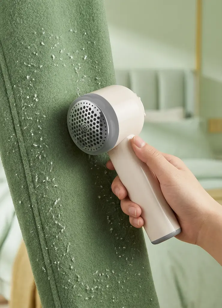 GREEN LION 3 IN 1 STEAMER DRY IRON STEAMER LINT REMOVER CREAM GNBX250STMCM thumbnail 9